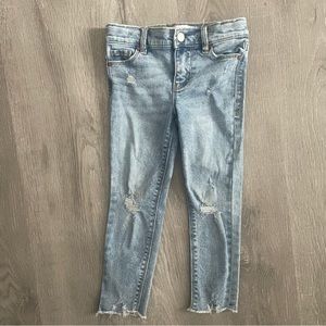 LOVEFIRE - Ripped Adjustable Little Girl Jeans